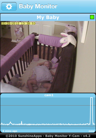 Application Babymonitor HD pour iPhone